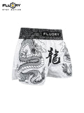 FLUORY MTSF115 MUAY THAI BOXSHORTS XS-XXXL Rot Gelb UNISEX JUNIOR &amp; ERWACHSENE