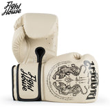 FLUORY FHBG02 MUAY THAI BOXING GLOVES 10-16 oz 3 Colours
