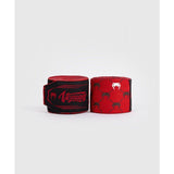 VENUM-05474-003 KONTACT EVO MONOGRAM BOXING HANDWRAPS ELASTIC 4m Red