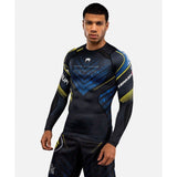 VENUM-06205-111 TEKKEN 8 King Long Sleeve Rashguard L/XL Black Yellow