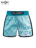 FLUORY MTSF152 MUAY THAI BOXING SHORTS XS-XXXL UNISEX JUNIOR & ADULT DARK BLUE