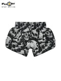 FLUORY MTS-C1232 MUAY THAI BOXING SHORTS XS-XXXL UNISEX JUNIOR & ADULT