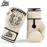 FLUORY FHBG02 MUAY THAI BOXING GLOVES 10-16 oz 3 Colours