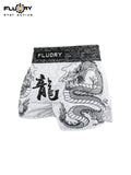 FLUORY MTSF115 MUAY THAI BOXSHORTS XS-XXXL Rot Gelb UNISEX JUNIOR &amp; ERWACHSENE