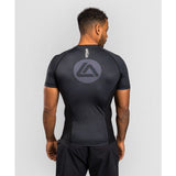 Venum-06052-001 Roger Gracie Academy Short Sleeve Rashguard Size L Black