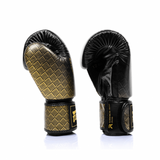 FAIRTEX X RAJADAMNERN PREMIUM MUAY THAI BOXING GLOVES BGV-Rajadamnern 10/12 oz Black Gold