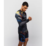 VENUM-05007-001 G-FIT AIR MMA Muay Thai Boxing Rashguard Kompressions-T-Shirt Größe L-XL Schwarz 