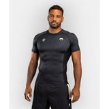 Venum-06052-001 Roger Gracie Academy Short Sleeve Rashguard Size L Black