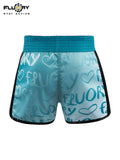 FLUORY MTSF152 MUAY THAI BOXING SHORTS XS-XXXL UNISEX JUNIOR & ADULT DARK BLUE