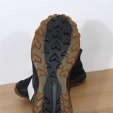 CLEARANCE SALES TRACEABLE OUTDOOR HIKING TREKKER SHOES Waterproof Eur 36-45 Black