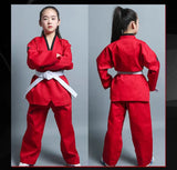 Taekwondo TKD Training Uniform Suits Adult & Junior XXXS-XXXL 6 Colours