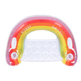 Inflatable Rainbow U-Shaped Chair Pool Water Float 95x87 cm