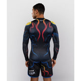 VENUM-05007-001 G-FIT AIR MMA Muay Thai Boxing Rashguard Kompressions-T-Shirt Größe L-XL Schwarz 