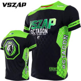Vszap VT134 Sauna Suit Sweat Suit Training T-Shirt S-2XL