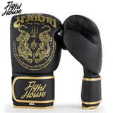 FLUORY FHBG02 MUAY THAI BOXING GLOVES 10-16 oz 3 Colours