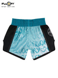 FLUORY MTSF152 MUAY THAI BOXING SHORTS XS-XXXL UNISEX JUNIOR & ADULT DARK BLUE