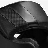 HAYABUSA T3 MUAY THAI BOXING MMA SPARRING HEADGEAR HEAD GUARD PROTECTOER Leather S-M/X-XL Black