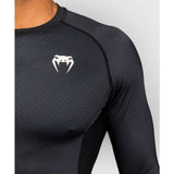 VENUM-06051-001 x Roger Gracie Academy Long Sleeve Rashguard L-XL Black