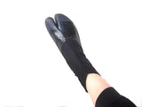 Japanese Ninja Traditional Jika-tabi Mid Top Boots Size 33-44 Black Unisex