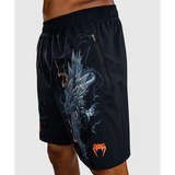 Venum-06243-109 Thunder Dragon Training Shorts Size M/L Black Grey Copper