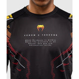 VENUM-06203-112 X TEKKEN 8 YOSHIMITSU DRY TECH T-SHIRT Size M Black Orange