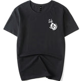 Kampfkunst Kung Fu JKD Jeet Kune Do T-Shirt Uniform Baumwolle Größe S-XXXXL Schwarz 