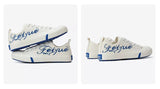 FEIYUE DAFA Classic Low Top Canvas Shoes Size 34-44 Unisex White