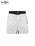 FLUORY MMA-C197 MUAY THAI BOXING MMA SHORTS UNISEX JUNIOR & ADULT XS-XXXL BLACK