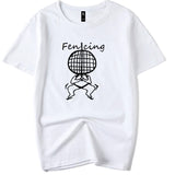 Artistic Fencing Mask Graphic Training T-Shirt F006 Cotton Junior & Adult Size S-3XL/110-150 3 Colours