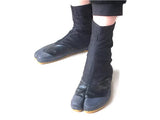 Japanese Ninja Traditional Jika-tabi Mid Top Boots Size 33-44 Black Unisex