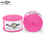 Fluory HWF02 Muay Thai Boxing Handwraps 4m x 5cm Vary Colours