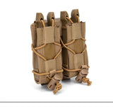 Airsoft Tactical Military Universal Double Pistol Magazine Pouch 4 Colours