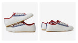 FEIYUE Classic Low Top Canvas Shoes Size 35-44 Unisex White