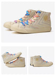 FEIYUE Retro High Top Canvas Sneakers Size 35-44 Unisex 2 Colours