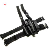 Airsoft Tactical Military Right Drop-Leg Thigh Holster Pistol & Magazine Carrier G17/1911/M9/P226/USP available