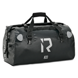 RIDEIRON 30L Large Capacity Motorcycle Travel Dry Bag Tail Bag 500D PVC Black