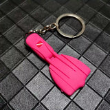 Mini Scuba Flipper Fin Keyrings Gifts 5 Colours
