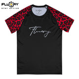 FLUORY RGF11 MMA MUAY THAI BOXING RASHGUARD COMPRESSION T-SHIRT S-XXXL 4 Colours