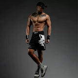 VSZAP MMAS069 MMA FIGHT SHORTS XXS-XL Black White