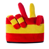 2026 Soccer Football Fan Velvet Victory Finger Hat Unisex Free Size 5 Colours