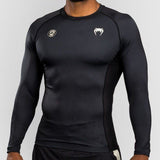 VENUM-06051-001 x Roger Gracie Academy Long Sleeve Rashguard L-XL Black