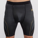 Venum-06300-126 Streamline Men’s Vale Tudo Short M/L Black Gold
