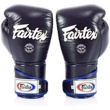Fairtex BGV6 Stilvolle, abgewinkelte Muay-Thai-Boxhandschuhe, 227–473 g, Schwarz