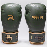 VENUM-04911-015 x Rajadamnern MUAY THAI BOXING GLOVES 8-16 OZ Military Green