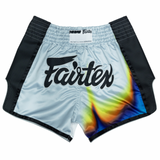 FAIRTEX MILLI LIMITED EDITION MUAY THAI BOXING Shorts Size M-XL Milli Silver