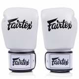 Fairtex BGV1C-PLUS MUAY THAI BOXING GLOVES Size 10-16 oz White
