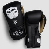 Primo Emblem 2.0 Semi Leather Boxing Gloves 10 oz Black Gold