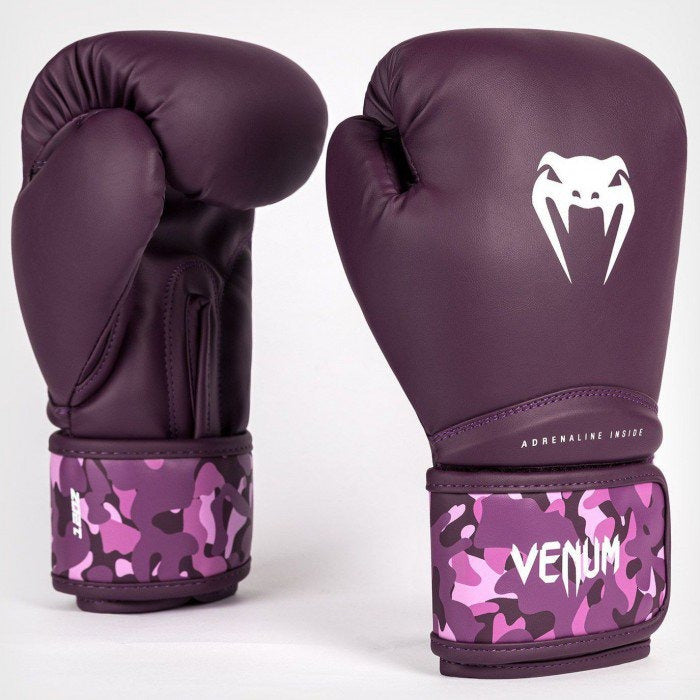 Venum Elite Purple Boxing Gloves 16oz Venum 8-16 Oz Boxing Gloves