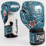 VENUM-05236-424 x Tawanchay MUAY THAI BOXING GLOVES 8-16 OZ Blue White