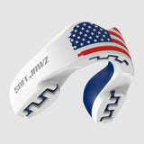 SAFEJAWZ Extro Flags Range SPORTS MUAY THAI BOXING MMA SELF-FIT MOUTHGUARD USA Senior Age 12+